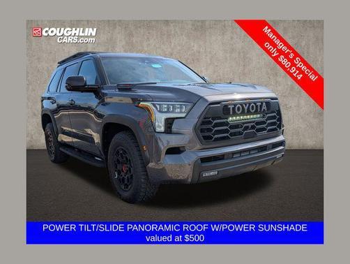 Magnetic Gray Metallic 2026 Toyota Sequoia TRD Pro