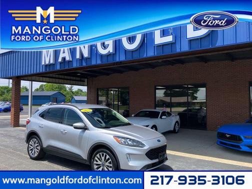 Ingot Silver Metallic 2020 Ford Escape Titanium