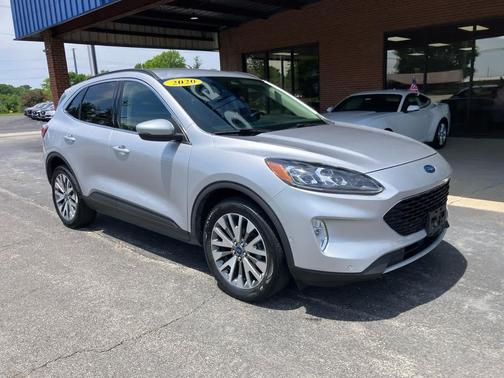Ingot Silver Metallic 2020 Ford Escape Titanium