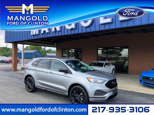 Iconic Silver Metallic 2023 Ford Edge SE