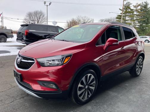 Winterberry Red Metallic 2017 Buick Encore Preferred II