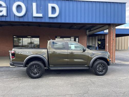 Shelter Green Metallic 2026 Ford Ranger Raptor