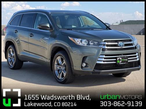 2019 Toyota Highlander Hybrid Platinum