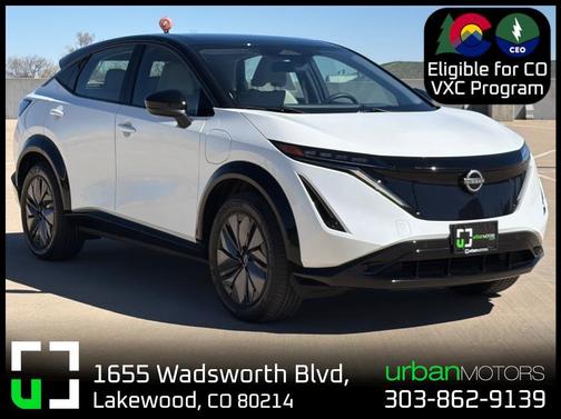 White 2024 Nissan ARIYA ENGAGE