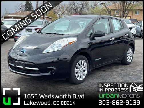 Black 2015 Nissan Leaf S - Coming Soon