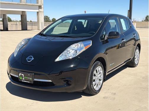 Super Black 2015 Nissan Leaf S