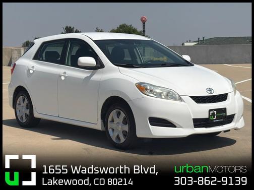 Super White 2009 Toyota Matrix S