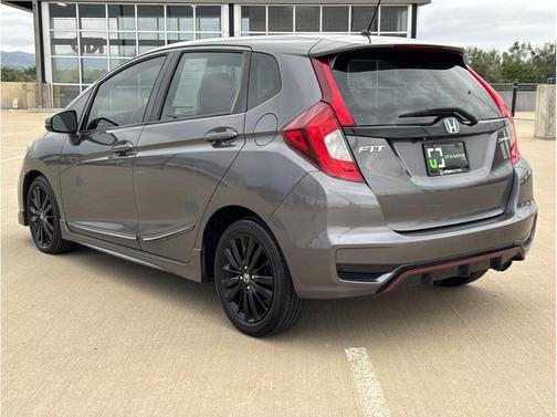 Modern Steel Metallic 2018 Honda Fit Sport