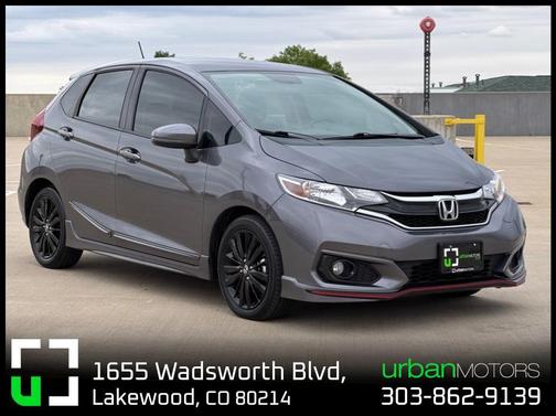 Modern Steel Metallic 2018 Honda Fit Sport