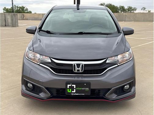 Modern Steel Metallic 2018 Honda Fit Sport