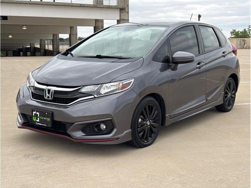 Modern Steel Metallic 2018 Honda Fit Sport