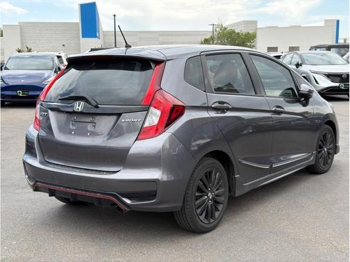 Modern Steel Metallic 2018 Honda Fit Sport