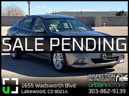 2013 INFINITI G37x Base