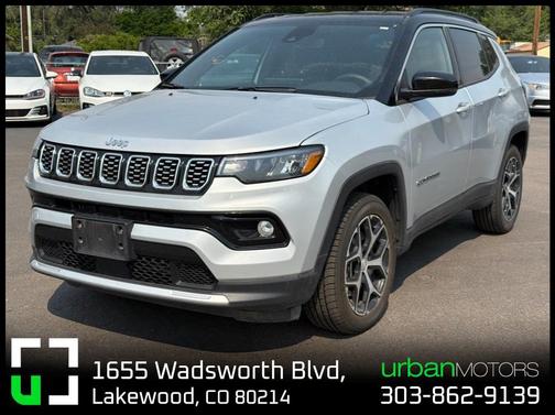 Silver 2024 Jeep Compass Limited