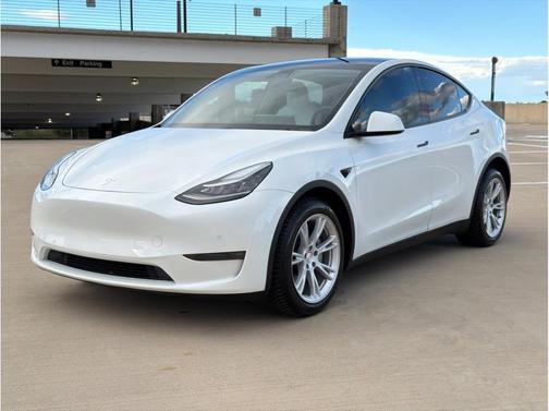 Pearl White Multi-Coat 2020 Tesla Model Y Long Range Dual Motor All-Wheel Drive