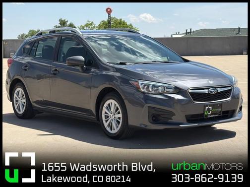 Magnetite Gray Metallic 2018 Subaru Impreza 2.0i Premium