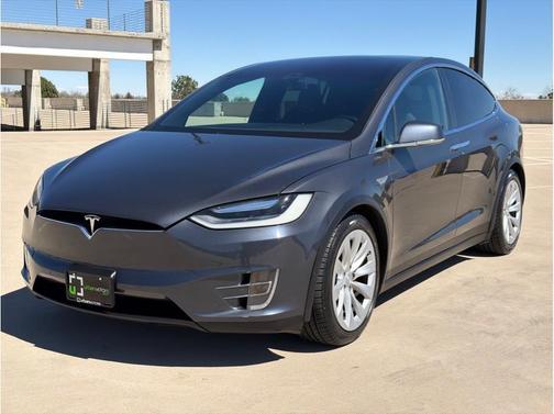 Titanium Metallic 2016 Tesla Model X P90D