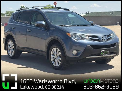 Shoreline Blue Pearl 2013 Toyota RAV4 Limited