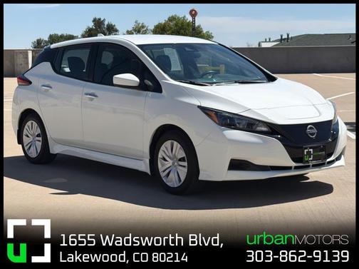 Glacier White 2025 Nissan Leaf S