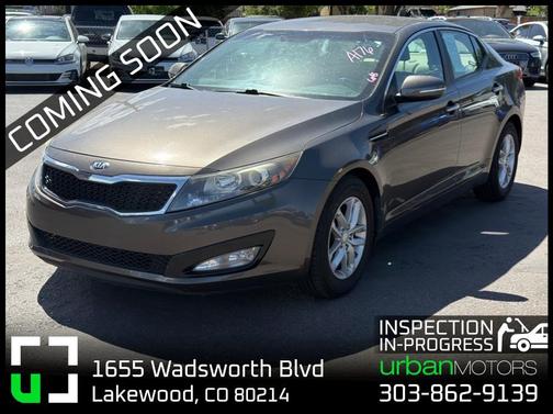 Titanium Metallic 2013 Kia Optima LX