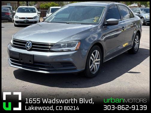 Platinum Gray Metallic 2017 Volkswagen Jetta 1.4T S