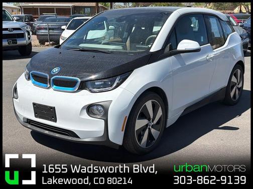 Capparis White w/BMW i Frozen Blue Accent 2014 BMW i3 Base