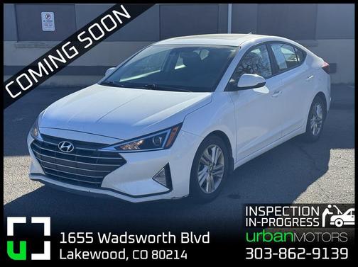 2019 Hyundai ELANTRA Value Edition