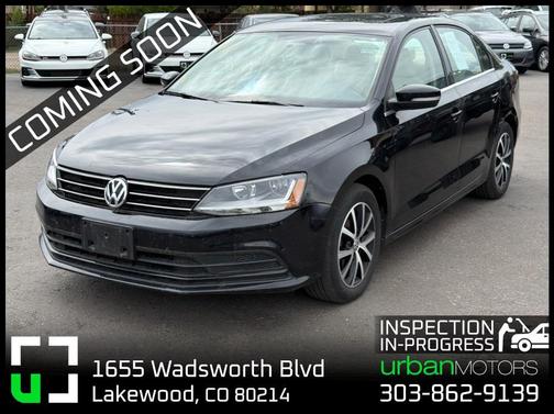 Black 2017 Volkswagen Jetta 1.4T SE