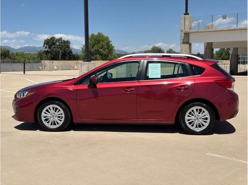 Crimson Red Pearl 2018 Subaru Impreza 2.0i Premium