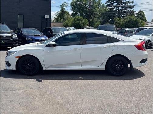 Taffeta White 2018 Honda Civic LX
