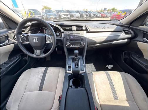 Taffeta White 2018 Honda Civic LX
