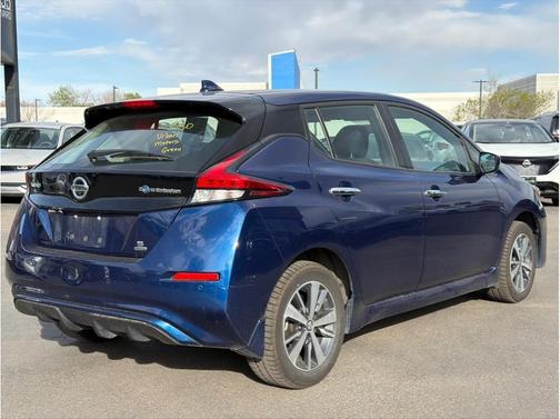 Deep Blue Pearl 2020 Nissan Leaf S PLUS 62 kWh