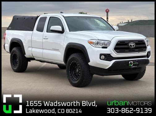 Super White 2017 Toyota Tacoma SR5