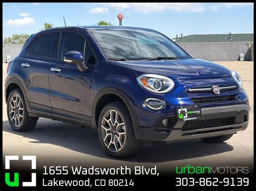 Blu Venezia (Blue Metallic) 2021 FIAT 500X Trekking