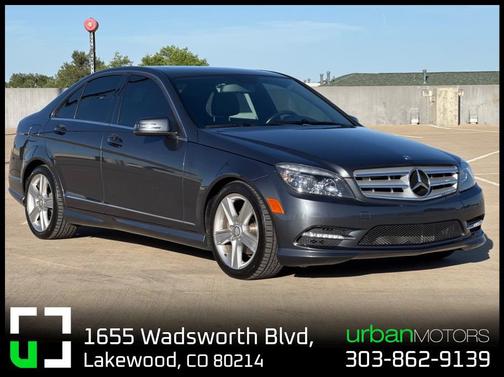 Steel Gray Metallic 2011 Mercedes-Benz C-Class C 300 4MATIC Sport