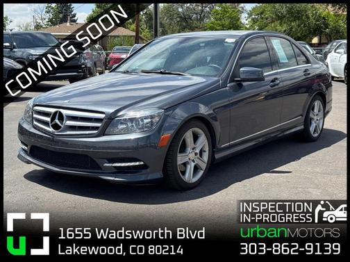 Steel Gray Metallic 2011 Mercedes-Benz C-Class C 300 4MATIC Sport