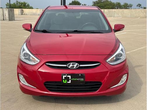 Boston Red Metallic 2015 Hyundai Accent Sport
