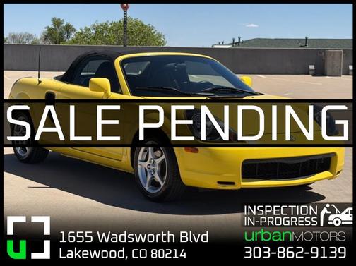 Solar Yellow 2001 Toyota MR2 Spyder - 5 SPD Manual - Coming Soon