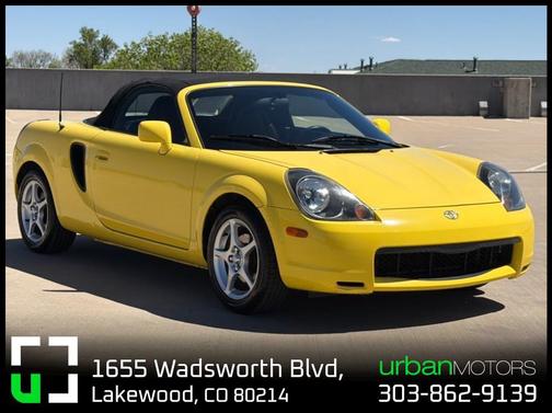 Solar Yellow 2001 Toyota MR2 Spyder - 5 SPD Manual - Coming Soon