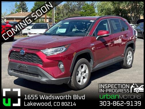 Ruby Flare Pearl 2019 Toyota RAV4 Hybrid XLE
