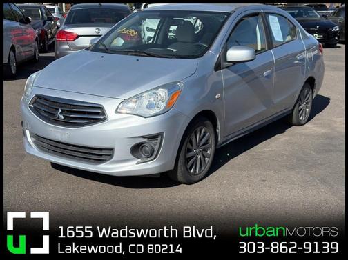 Starlight Silver Metallic 2019 Mitsubishi Mirage G4 ES