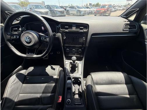 White 2019 Volkswagen Golf R Base