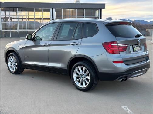 Space Gray Metallic 2015 BMW X3 xDrive28i