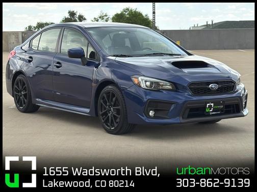 Blue 2020 Subaru WRX Limited