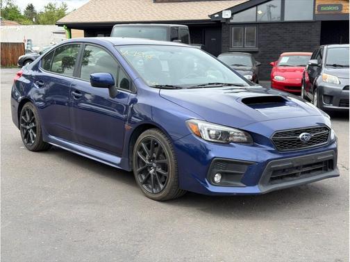 Blue 2020 Subaru WRX Limited