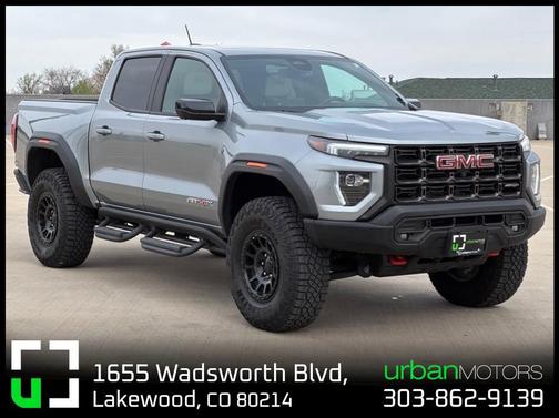 Sterling Metallic 2024 GMC Canyon AT4X