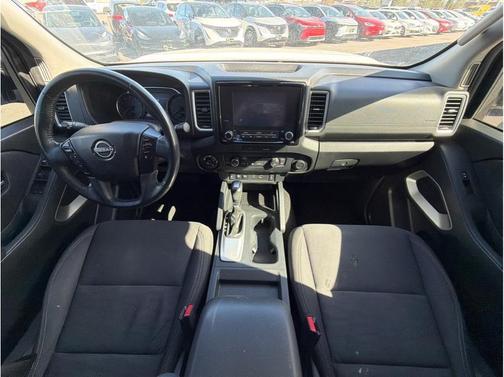 Glacier White 2022 Nissan Frontier SV