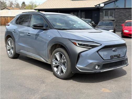 Gray 2023 Subaru Solterra Touring