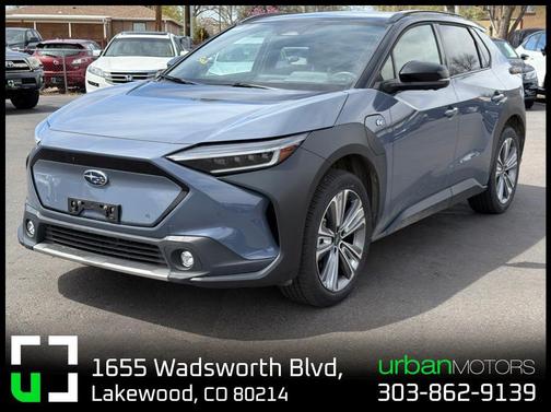 Gray 2023 Subaru Solterra Touring