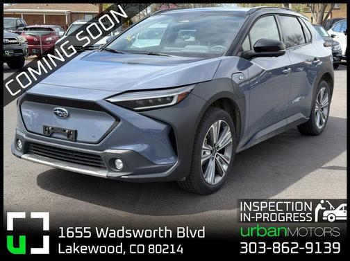 Gray 2023 Subaru Solterra Touring